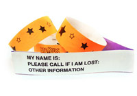 Kids ID Wristbands