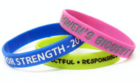 Silicone Wristbands - Ink Infill