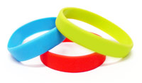 Silicone Wristbands - Plain 