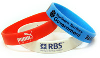 Silicone Wristbands - Screen Printed