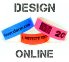 Design Your Own Tyvek 19mm Wristbands