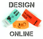 Design Your Own Tyvek 25mm Wristbands