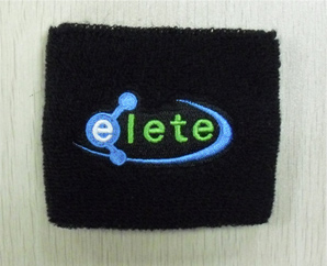 Embroided Print Sweatband