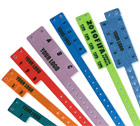 Plastic Multi-Tab Cash-Tag Wristbands